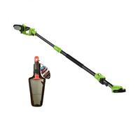 PACK tronçonneuse 2en1 Avec RootSlayer à main VENTEO Manche télescopique Tronçonneuse électrique