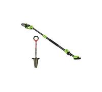 PACK tronçonneuse 2en1 + RootSlayer - - Tronçonneuse électrique - Manche télescopique - Outils multifonctions jardin - Léger/Facile d'utilisation