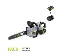 PACK Tronçonneuse électrique 35 cm avec batterie 2,5Ah et chargeur- EGO POWER CS1411E