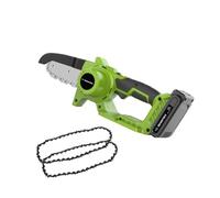 PACK Tronçonneuse sans fil + lot de 2 chaînes - VENTEO - Tronçonneuse sans fil - Bricoler/couper - Légère - Inclus lot 2 chaînes de rechange