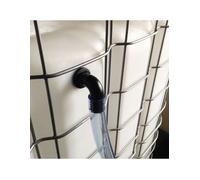 Pack trop-plein cuve eau embout coudé Ø 32 mm + 2M Tuyau