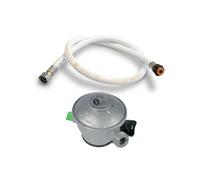 Pack Tuyau gaz souple 1.50 m + Détendeur Butane Quick-On Valve 20mm ANTARGAZ PRIMAGAZ TOTALGAZ FINAGAZ