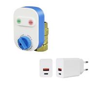 Pack vanne d'eau intelligente PNI SV160 et bloc d'alimentation PNI CHG300