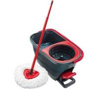 Pack VILEDA Balai et Seau-essoreur Turbo - 5 L - 77651 Rouge G