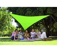 Pack voile d'ombrage triangulaire Camping Serenity 5 m vert JARDILINE VK555 VERT