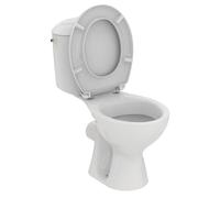 Pack WC à poser sans bride Noé avec abattant frein de chute et double chasse 3/6L Porcher