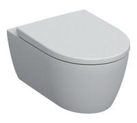 Geberit iCon set mural à laver WC 501664001 36x53cm, forme fermée, sans rebord, avec siège WC , blanc