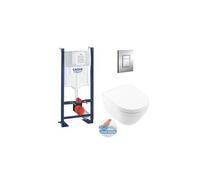 Pack WC Rapid SL autoportant NF + Cuvette Architectura sans bride fixations invisibles + Plaque chrome (ProjectArchitectura2-1)