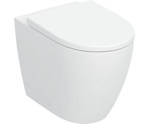 Pack WC sol Geberit iCon ados mur TurboFlush ab ferm ral déclip verrou Blc - GEBERIT 503.080.00.1