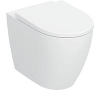 Pack WC sol Geberit iCon ados mur TurboFlush ab ferm ral déclip verrou Blc mat - GEBERIT 503.080.JT.1