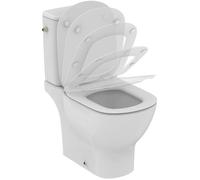 Pack WC sur pied Tesi Aquablade - Ideal Standard - Sortie horizontale - Abattant ultrafin - Réf T033601