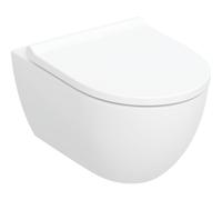 Pack WC susp Geberit Acanto caréné TurboFlush abat ral et déclips blc - GEBERIT 502.774.00.1