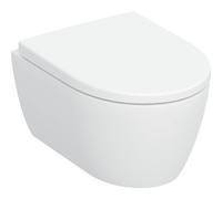 Pack WC susp Geberit iCon Compact TurboFlush ab ferm ral déclip verrou Blc - GEBERIT 503.048.00.1