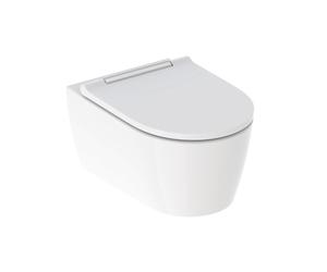Pack WC susp Geberit ONE caréné TurboFlush abat ral et déclips KeraTect blc - GEBERIT 500.202.01.1