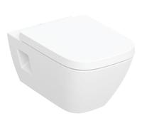 Pack WC susp Geberit Renova Plan semi-caréné RFree abat ral et déclips blc - GEBERIT 500.816.00.1
