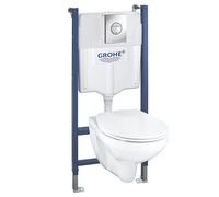 Pack WC suspendu 1135mm Solido Bau Sail Grohe