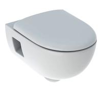 Pack wc suspendu à fond creux Renova GEBERIT - semi-caréné - Rimfree - avec abattant - 500.800.00.1
