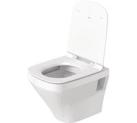 Pack WC suspendu Duravit DuraStyle - cuvette Rimless Compact + abattant frein de chute