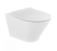 Pack WC suspendu GAP ROUND sans bride + Abattant softclose
