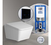 Pack WC suspendu VitrA Equal et bâti-support neeos,, 7245B403-0075+16746BM#SET,