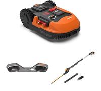 PACK WORX LANDROID PLUS - 700 m² Robot Tondeuse Connecté WR167E + Taille-Haies Électrique sans Fil - Lame (Installation Facile, Configurable, Autonome, Contrôle à Distance Via APP, Tonte Intelligente)
