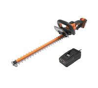 Pack WORX Taille-Haies sans Fil 20V WG264E, Lamier de 52 cm, ⌀20 mm, Lame Double Action, Poignée Multipositions, Livré avec Batterie 4Ah et Chargeur