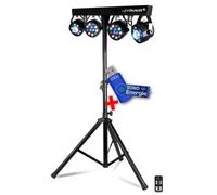 Pack X-Performer LyteQuest Portique + 4 PAR /UV/FRIZTAL DMX - 18 prog. - 2 sacoches + Clé USB 32G