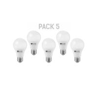Pack x5 Ampoule LED Standard A60 ECO E27 640 lm 6W 4000K 220º 15 000h
