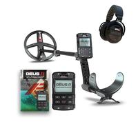 Pack XP Deus II: détecteur de métaux pour Adultes, Disque 22cm, WSA-XL St | Chasse aux trésors, télécommande sans fil, disque multifréquence rapide 22cm, casque stéréo WSA-XL ST (DEUS2-22FMFRC+WSAXLST)