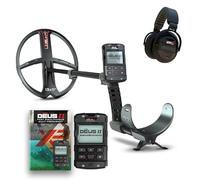Pack XP Deus II: détecteur de métaux pour Adultes, Disque 34x28cm WSA-XL St | Chasse aux trésors, télécommande sans fil, disque multifréquence rapide 34x28cm, casque stéréo WSA-XL (DEUS2-34FMFRC+WSAXLST)