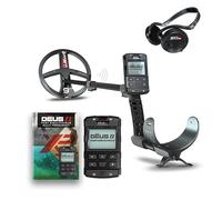 Pack XP Deus II: détecteur de métaux pour Adultes, Disque FMF 22cm, WSAII | Idéal pour chasse aux trésors, télécommande sans fil, disque multifréquence rapide 22cm, casque WSAII (DEUS2-22FMFRC+WSAII)