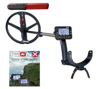 Pack XP ICONX: détecteur de métaux, Disque FMF 28cm et pinpointer MI-6 | Compatible DEUS II, télécommande sans fil, disque multifréquence rapide 28cm, pinpointer MI-6 (ICONX-28FMFRC+MI-6)