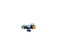 pack zirkus 4 jeux de lumière stroboscope + dôme astro 6 leds + derby 4 leds rgbw + effet ovni