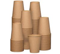Packadi Gobelet À Café En Carton 70,3mm 180ml Brun, Pour Distributeur - 200 Pièces/Gobelets jetables pour boissons froids ou chauds (Brun)