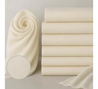 PACKARDI Étamine Alimentaire Grade 90+ - Lot de 6 Mousselines 50x50 cm, Gaze de Coton 100% Pur Non Blanchi, Réutilisable & Lavable, Cheese Cloths pour Filtrage, Gaze Alimentaire, Étamine Fromage