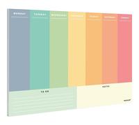 PACKLIST® Weekly Planner - Ideal Task Organizer to Achieve Your Goals and Be More Efficient. Master Your W nd Multiply Your Productivity! | Original Gift | 100% Paper