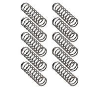 PACKOVE 10 Pièces Ressorts Acier Inoxydable pour Pulvérisateur Ressort de Compression Fil Od Remplacement pour Gâchette de Bouteille Pulvérisatrice et Réparation de Tête de Pulvérisation