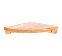 PACKOVE 1pièce Étagère Murale Bois Forme Sectorielle Rangement Angle Décoratif pour Salon Chambre Bureau Support Polyvalent pour Plantes et Objets Décoratifs Installation Murale Simple