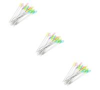 PACKOVE 3 ensembles Brosse À Paille Réutilisable Nettoyage De Remplacement Pailles Tuyaux 50 pièces * 3 Couleur Aléatoire