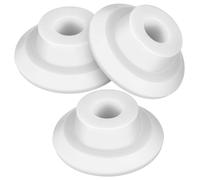 PACKOVE 3 Pièces Bouchon de Vidange en Caoutchouc Blanc Installation Facile et Design Pratique Accessoire pour Réfrigérateur Congélateur pour Congélateur