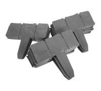 PACKOVE Bordure de Jardin en Plastique Effet Pierre 20pcs, Clôture Décorative Résistante en PVC, Design Simple et Élégant pour Chemins et Potagers