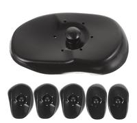 PACKOVE Cache-oreilles en Plastique Gélatineux Doux Noir pour Teinture Capillaire Protection Auditive Anti-eau et Chaleur, 6 Pièces pour Application de Soin Capillaire