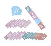 PACKOVE Calendrier à Feuilles 2029 pour Salle de vec Tige Réglable, Papier Autocollant et Outil D'apprentissage Interactif, Présent Rentrée pour Enseignants et Garçon et Filles