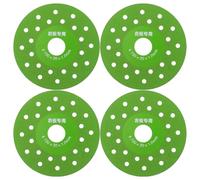 PACKOVE Disques de Coupe Ultrafins en Diamant Meule Abrasive en Alliage Lot de 4 pour Granite et Marbre pour Projets de Rénovation Professionnels et Bricolage