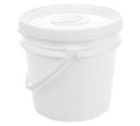 PACKOVE Distributeur Seau Plastique Lingettes avec Blanc Poignée L de Hygiénique Multifonction de 10 Salle de Bain Familles
