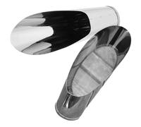 PACKOVE Ensemble 2 Pièces Pelle à Tamis en Acier Inoxydable Argenté, Outil Agricole de Jardin Léger et Sûr pour Plantation et Ameublissement du Sol