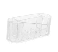 PACKOVE Étui de Rangement pour Gloss à Lèvres Transparent avec Compartiments Multiples pour Organisation de Bureau