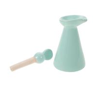 PACKOVE Flacon Compte-gouttes pour Huiles Essentielles en Céramique Vintage 70 Ml Mini Pot Diffuseur Étanche pour Spa et Salon de Beauté, Récipient de Voyage Pratique pour Aromathérapie