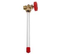 PACKOVE Indicateur de Niveau D'eau pour Chaudière et Réservoir, Jauge Transparente en Plastique, Installation Facile, pour Systèmes Incendie et Usage Industriel