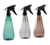 PACKOVE Lot de 3 Pulvérisateurs Portables en Plastique Pe et Pp 500ml pour Arrosage Intérieur et Nettoyage Cuisine Réutilisables